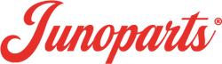 Junoparts logo in red on a white background