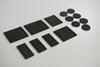 Juno-6 foam gasket pieces arranged in perspective